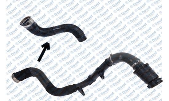 SWAPP 68155 Turbo Hortumu Fluence - Megane Iii - Scénic Iii 1.6 Dci 11>15 {Plastik Boru Haric Ok Ile Gosterilen Buyuk Hortum}